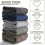 Men's Wool Socks Velvet Thick Solid Color 5 Pairs 5