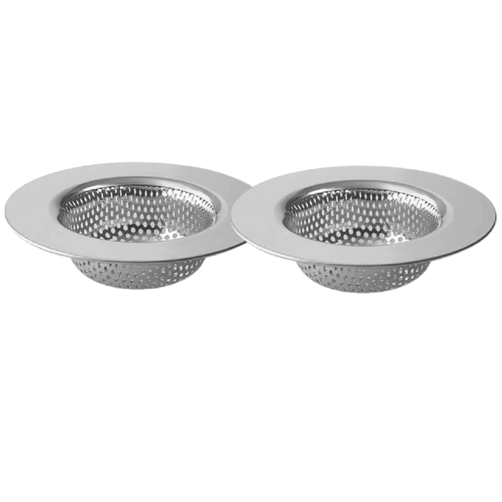 2 Pack Kitchen Sink Strainer, 2.75" Stainless Steel Sink Drain Strainer, Dishwasher Safe 9165521862306