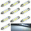 5 pezzi 12V 36mm SMD5050 3 LED Luce interna a festone per auto (bianca) 5