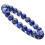 Stretcharmband aus 8 mm Lava-Vulkanstein und Hämatitperlen 7