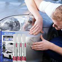 (White) Car Touch Up Paint Pen - 3 Pack