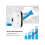 Wireless 300Mbps Wifi Router Range Extender Up to 5000sq（White） 3