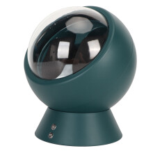 Double Watch Winder with LED Lights, Dustproof, Quiet Motor, Dual Mode, 17.5x15x15cm
