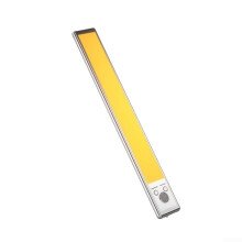 Fita de LED recarregável com sensor de movimento para armários, 24/30 cm, dimerizável, detecção de corpo humano, compatível com guarda-roupas,