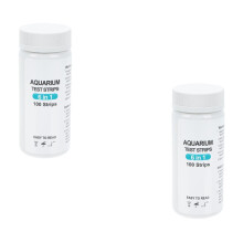 2 Boxes of Aquarium Test Paper 6 in 1 PH Hardness Alkalinity Test Strip