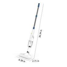 Aspirateur balai, aspirateur avec 30 minutes d'autonomie, aspirateur léger pour tapis et parquets, poils d'animaux