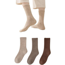 Boots Socks for Women Knit Socks 3 Pairs Thick Thermal Hiking Crew Socks Warm Crew Sock Winter Gift