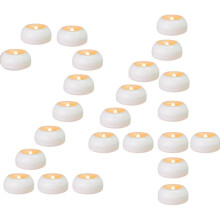 Flameless LED Candle with Remote Timer and Realistic Wax