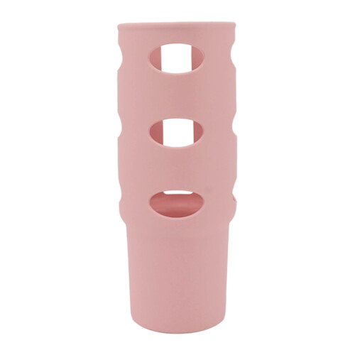 30oz Silicone Cup Sleeve Protector Light Pink 1