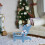 Beach Chair Decoration Tiny Miniature Doll Prop Office Blue 8