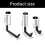 Heavy Duty Rustproof Wall Hook for Bikes, Ladders, Tools, 3