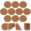 ibasenice 10pcs Nesting Pads for Poultry Synthetic Material Breathable Nesting Accessory 7