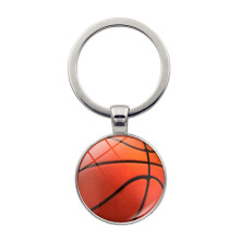 Porte-clés pendentif 2026 (football, basketball, volleyball) - Style européen et américain - Accessoire pour porte-clés et sac