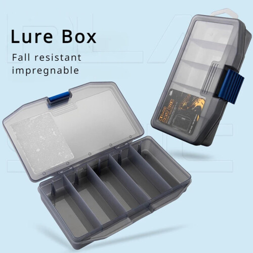 (L) Fishing Tackle Box - Compact & Ergonomic Design 2