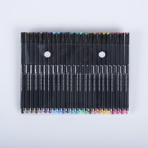 Fidget Pen24Pc Μαρκαδόροι Χρώματα Στυλό Art Glass Μαρκαδόροι Γραφής Diy12Ml Στυλό Glitter Ομαλή