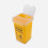 ibasenice Needle Disposal Unit Sharps Disposal Container Yellow PP 3Pcs General Users 8