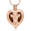 Μενταγιόν με στάχτη Angel Lady Charm για ανθρώπους ή 1