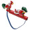 1Set Vintage Chicken Plaything Rooster Shape Retro Style Interactive Pecking Function For Collectors 8