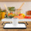 Bandeja rectangular de acrílico para servir café (1 juego) 8