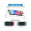 Nintendo Switch OLED-skyddsfodral PC-material stötsäkert 4