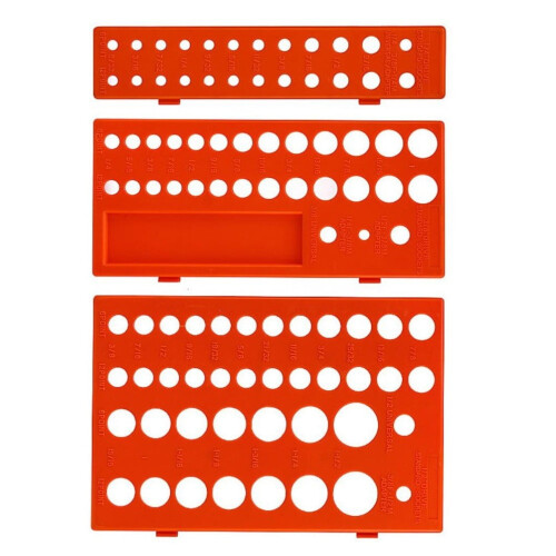 Support de rangement pour manchons en plastique Imperial à 6 points et 1