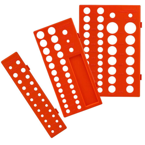 Support de rangement pour manchons en plastique Imperial à 6 points et 2