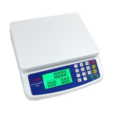 Christmas Kitchen Scale 30kg/1g, Stainless Steel Digital Scale with Backlit LCD, 5 Units & Tare, Compatible with Cooking & Baking