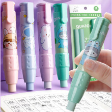 Eraser Pen for Kindergarten Learning Supplies Press The Cute Cartoons Stationery, Back to College