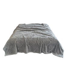 Plaid polaire doux et confortable pour se détendre à la maison, en polyester respirant à séchage rapide, idéal pour le canapé ou le lit, 150 x