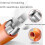 Dual-Function Pipe Tapping & Threading Tool for 1/2" & 3/4" Plastic Water Pipes – Internal & External Thread Cutter, Wear-Resistant 5