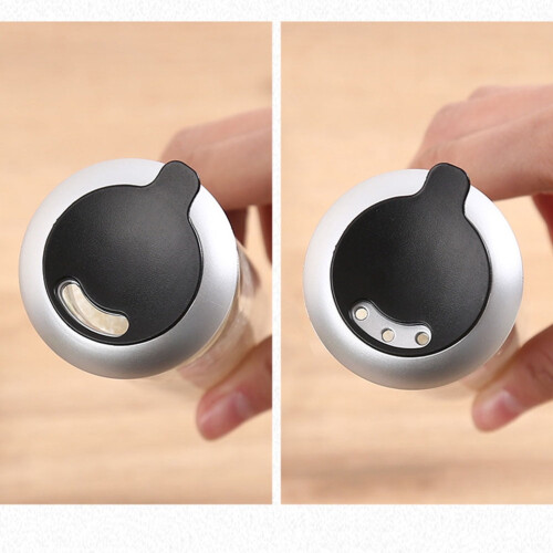 Rotating Glass Spice Jars 100ml Set of 2 2