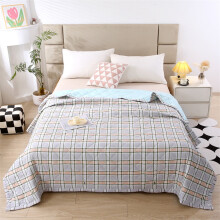 150x39In Super Soft Clouds Summer Quilt Cool Thin for Dormitory Multicolor