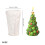 Aromatherapie-Kerzenform in Weihnachtsbaumform – Gips 2