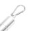 Portable Keychain Cigarette Case 5.5mm 10pcs Silver 12