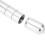 Portable Keychain Cigarette Case 5.5mm 10pcs Silver 10