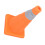 Foldable Reflective Traffic Cone 30cm Reinforced Base Safety Cone 8