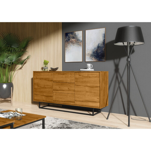 Sideboard Vista Loft 140cm - Dark Oak 1