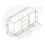 Sideboard Vista Loft 140cm - Dark Oak 7