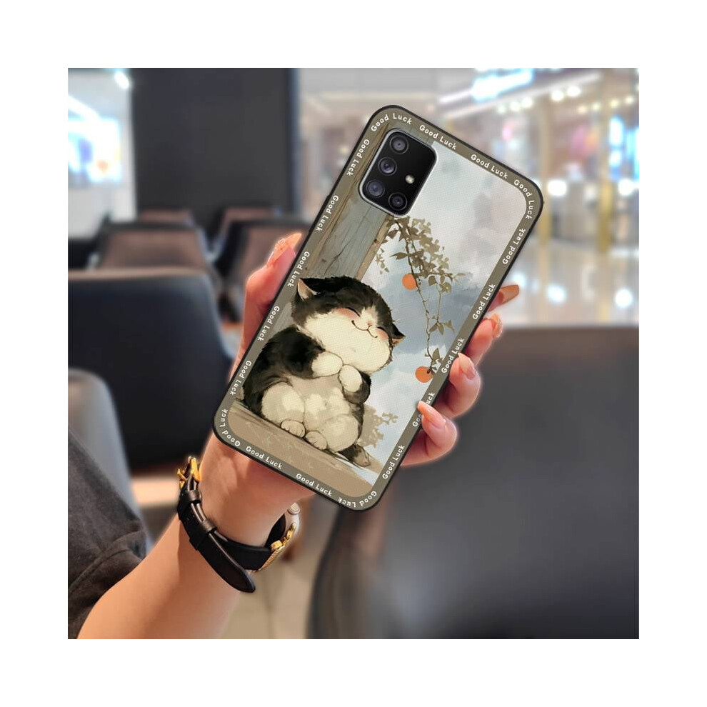 Cute Tpu Phone Case For Samsung Galaxy A71 5G/A Quantum Â Waterproof, Dirt-Resistant, Anti-Knock, Full Wrap Graffiti Design 9027700611627