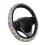 Daisy Fuzzy Multicolor Steering Wheel Cover Flannel 6