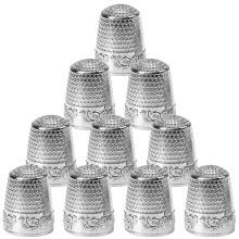 FRCOLOR MLINS Copper Finger Protector Thimble 10 Pcs