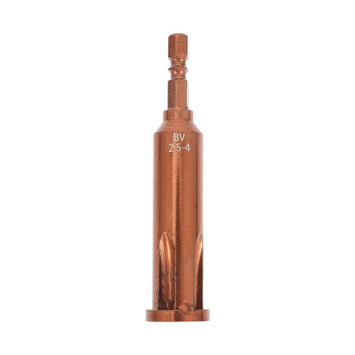 Auto Wire Stripping and Twisting Tool Metal Brown 1 Piece 2