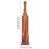Auto Wire Stripping and Twisting Tool Metal Brown 1Pcs 7