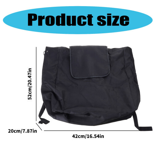 Easy Carry Backpack Strollers Bag Large Capacity Pushchair Storage Backpack Travels Essential Adjustable Shoulder Strap 2