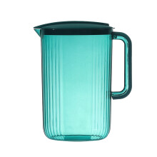 Clear Acrylic Pitcher with Lid, Spout & Handle – Juice, Iced Tea, Drink Container for Fridge, Compatible with Kitchen Essentials