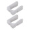 2pcs Wall Mounted Shoe Rack for Boots No Drilling Required Entryway Organizer Boot Hanger 6