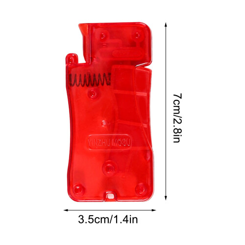 2PCS Automatic Needle Threader Hand Sewing Accessory Ergonomic Plastic Tool for Elderly Poor Eyesight Assistance 2