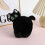 Warm earmuffs winter ear protectors cute cat ear hat 4