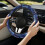 Fluffy Blue Dragonfly Steering Wheel Cover Flannel 1-Pack 2