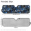 Blue Hunting Forest Windshield Sunshade UV Heat Protection 7